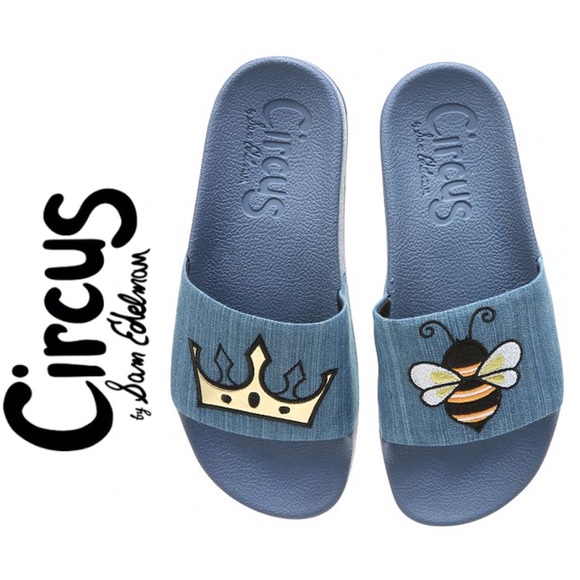 Circus by Sam Edelman Shoes - Sam Edelman Queen Bee 👑🐝 pool slides